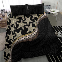 Beige Polynesian Starfish Unique Pattern Bedding Set LT01 - Polynesian Pride