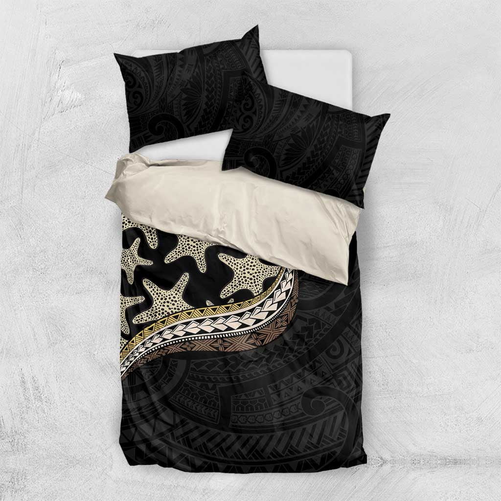 Beige Polynesian Starfish Unique Pattern Bedding Set LT01 US Twin 172cm x 218cm Beige - Polynesian Pride
