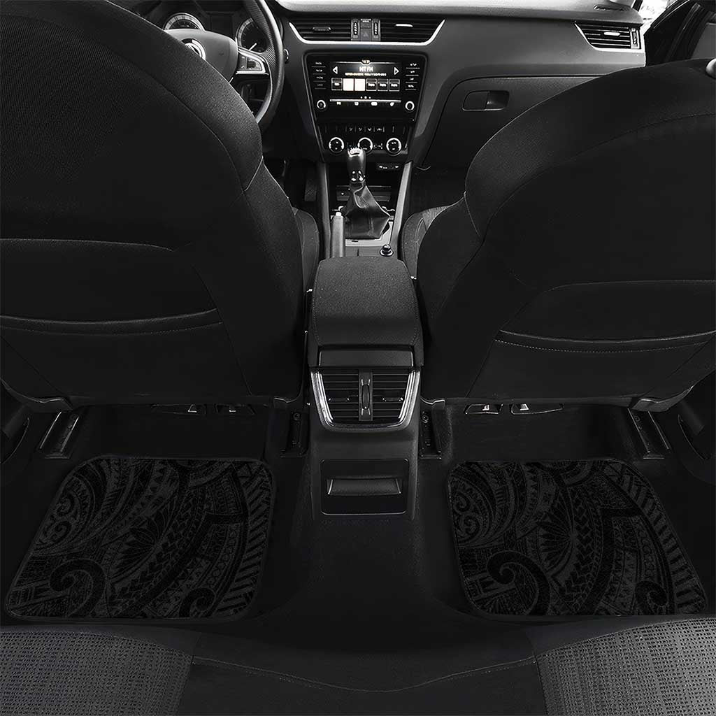 Beige Polynesian Starfish Unique Pattern Car Mats LT01 Set 2pcs - Back Beige - Polynesian Pride
