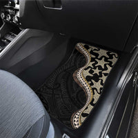 Beige Polynesian Starfish Unique Pattern Car Mats LT01 - Polynesian Pride