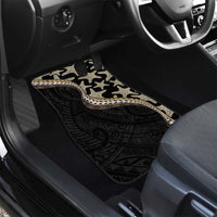Beige Polynesian Starfish Unique Pattern Car Mats LT01 - Polynesian Pride