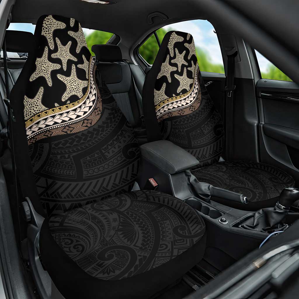 Beige Polynesian Starfish Unique Pattern Car Seat Cover LT01 One Size Beige - Polynesian Pride