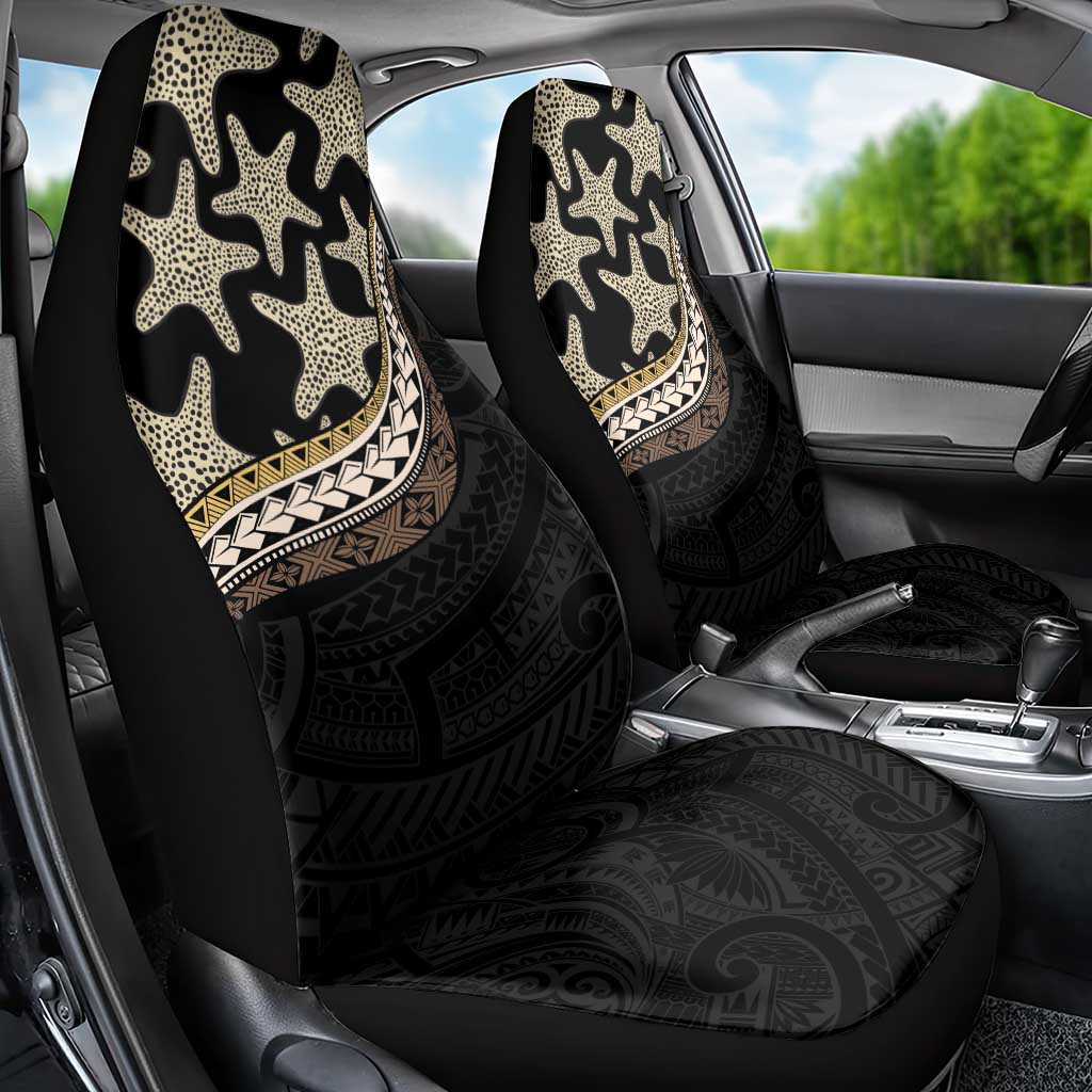 Beige Polynesian Starfish Unique Pattern Car Seat Cover LT01 - Polynesian Pride