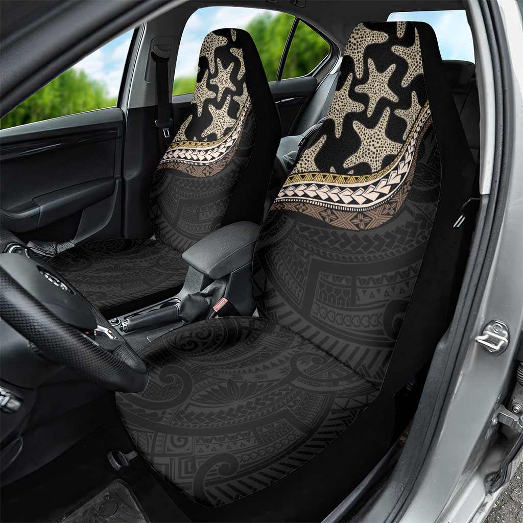 Beige Polynesian Starfish Unique Pattern Car Seat Cover LT01 - Polynesian Pride