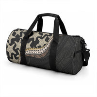 Beige Polynesian Starfish Unique Pattern Duffle Bag LT01 - Polynesian Pride