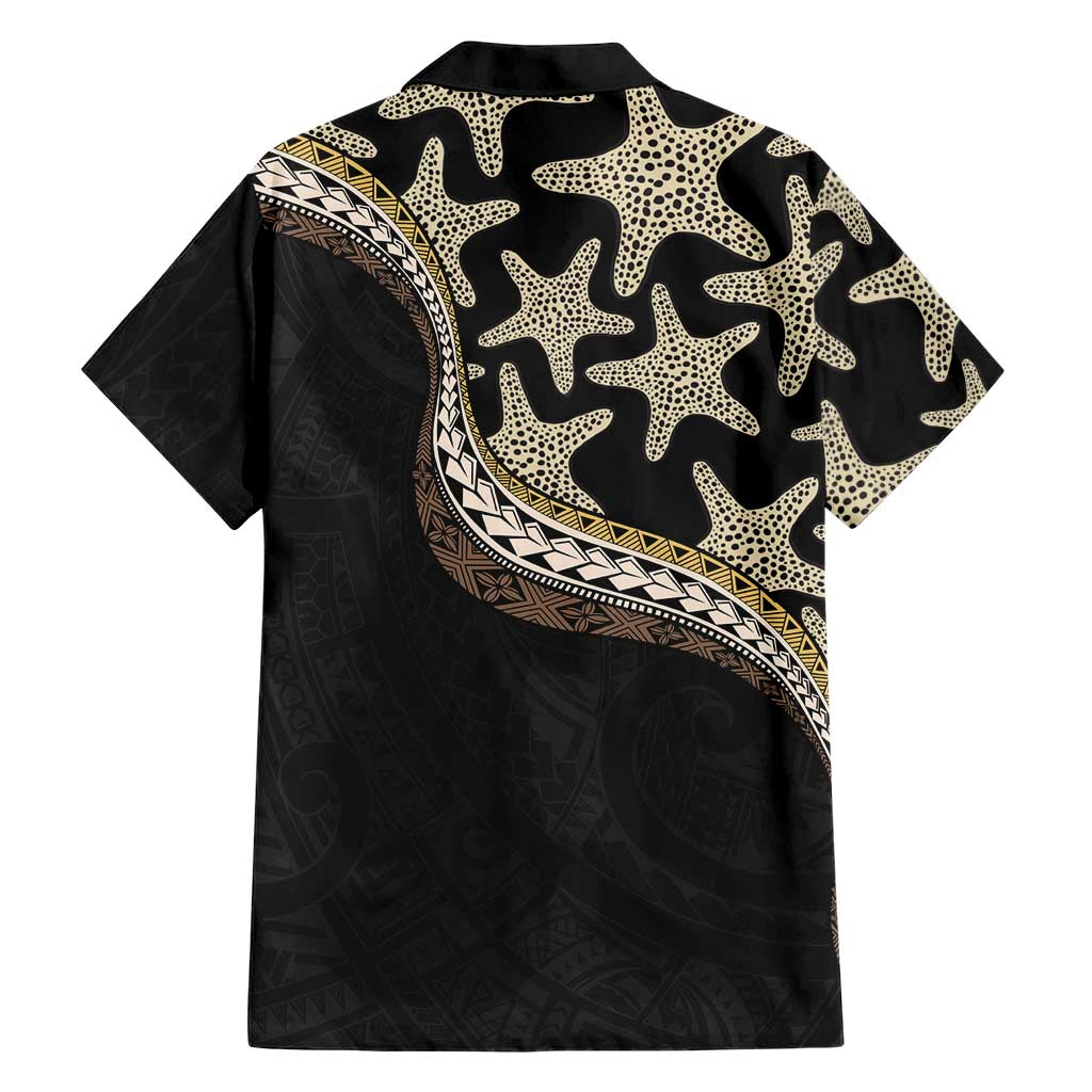 Beige Polynesian Starfish Unique Pattern Hawaiian Shirt LT01 - Polynesian Pride