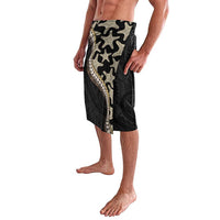 Beige Polynesian Starfish Unique Pattern Lavalava LT01 - Polynesian Pride