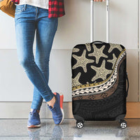 Beige Polynesian Starfish Unique Pattern Luggage Cover LT01 - Polynesian Pride