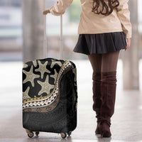 Beige Polynesian Starfish Unique Pattern Luggage Cover LT01 - Polynesian Pride