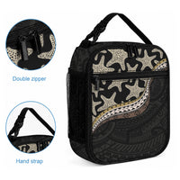 Beige Polynesian Starfish Unique Pattern Lunch Bag LT01 - Polynesian Pride