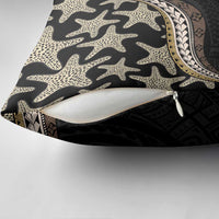 Beige Polynesian Starfish Unique Pattern Pillow Cover LT01 - Polynesian Pride