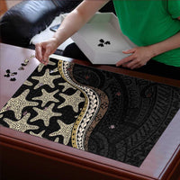 Beige Polynesian Starfish Unique Pattern Puzzle LT01 - Polynesian Pride