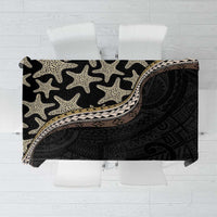 Beige Polynesian Starfish Unique Pattern Tablecloth LT01 Beige - Polynesian Pride