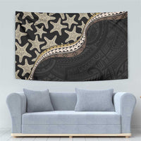 Beige Polynesian Starfish Unique Pattern Tapestry LT01 - Polynesian Pride
