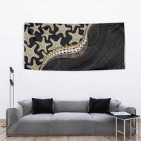 Beige Polynesian Starfish Unique Pattern Tapestry LT01 - Polynesian Pride