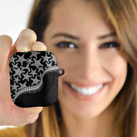 Monotone Polynesian Starfish Unique Pattern AirPods Case LT01 - Polynesian Pride