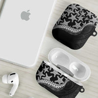 Monotone Polynesian Starfish Unique Pattern AirPods Case LT01 - Polynesian Pride