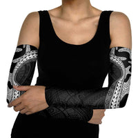 Monotone Polynesian Starfish Unique Pattern Arm Sleeves LT01 - Polynesian Pride