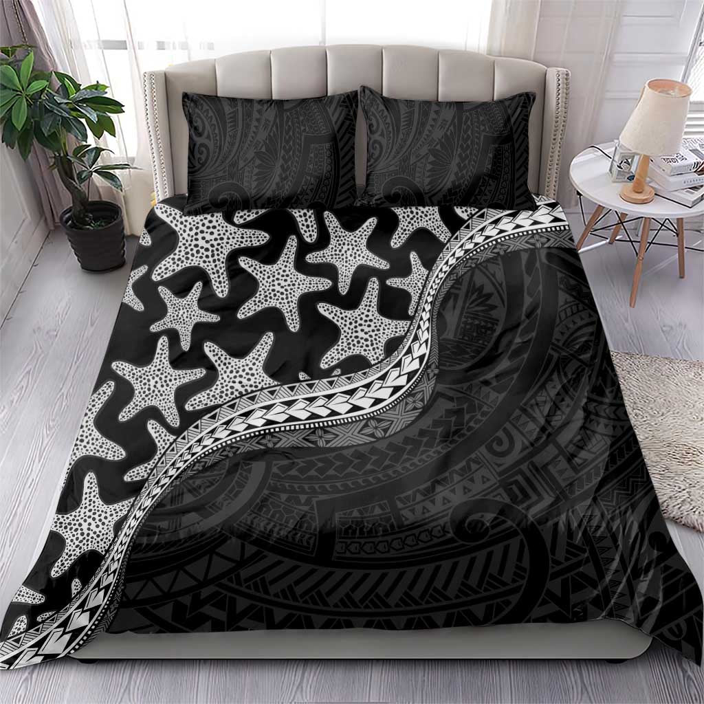 Monotone Polynesian Starfish Unique Pattern Bedding Set LT01 - Polynesian Pride