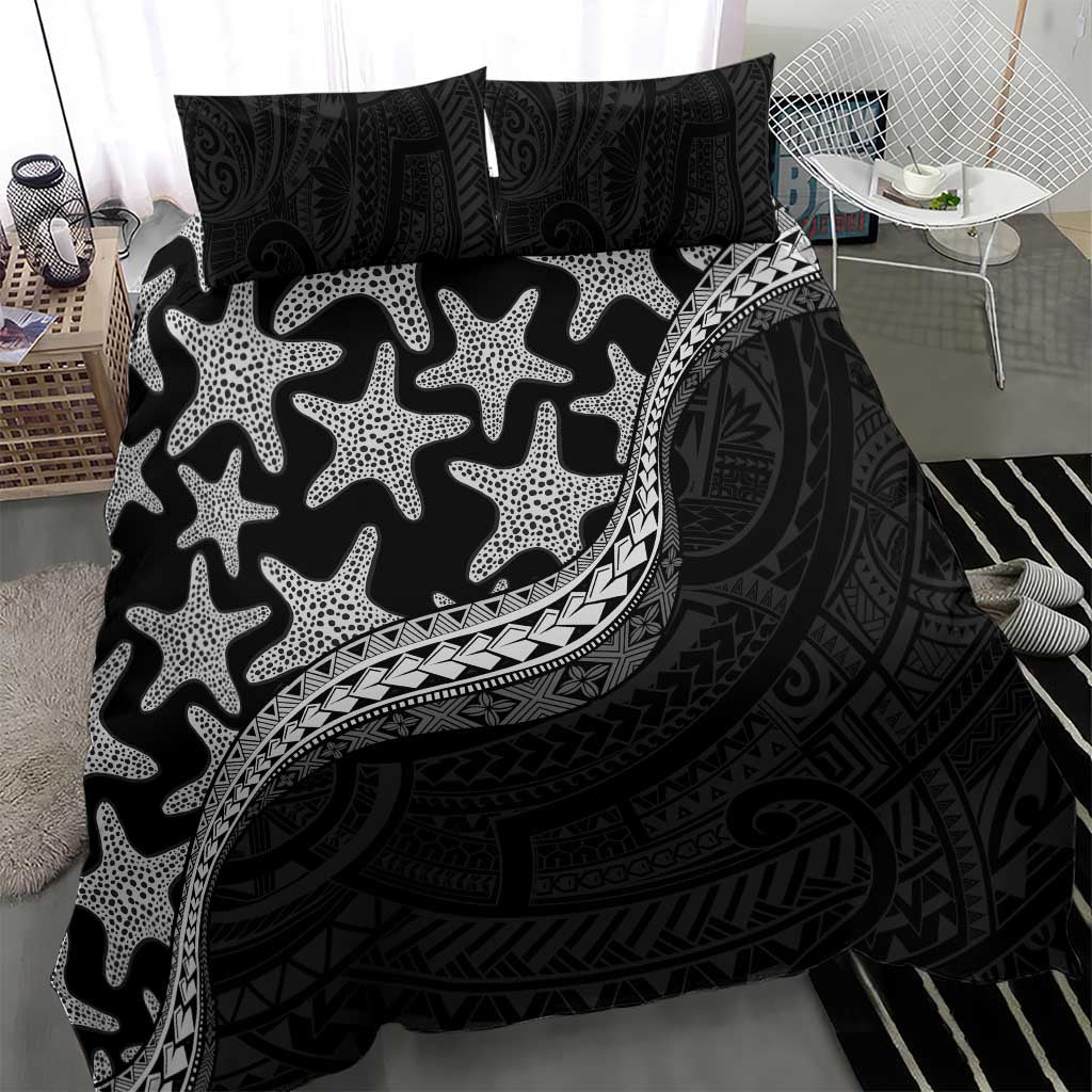 Monotone Polynesian Starfish Unique Pattern Bedding Set LT01 - Polynesian Pride