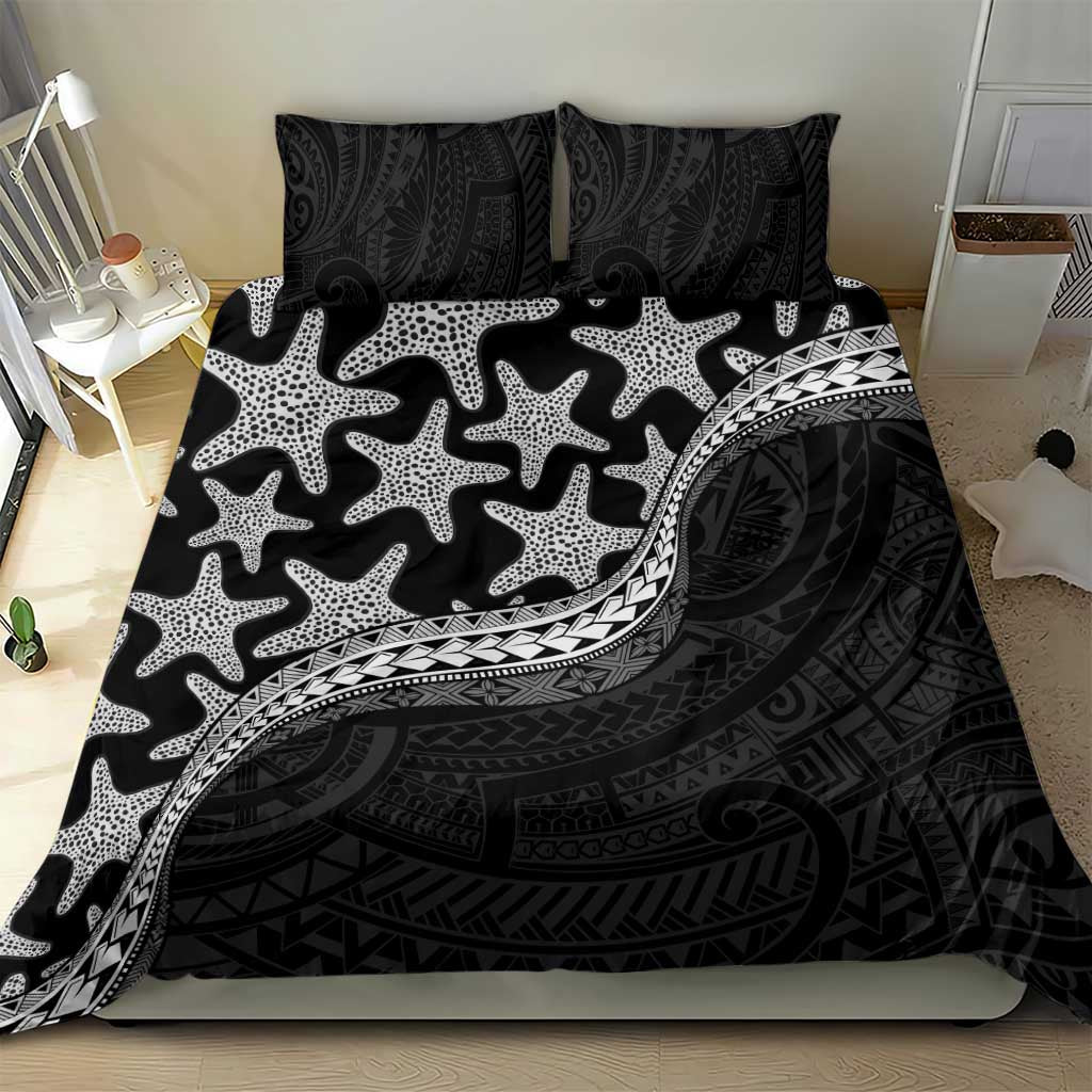 Monotone Polynesian Starfish Unique Pattern Bedding Set LT01 - Polynesian Pride