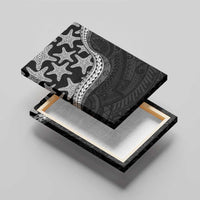 Monotone Polynesian Starfish Unique Pattern Canvas Wall Art LT01 - Polynesian Pride
