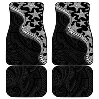Monotone Polynesian Starfish Unique Pattern Car Mats LT01 - Polynesian Pride
