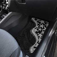 Monotone Polynesian Starfish Unique Pattern Car Mats LT01 - Polynesian Pride