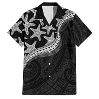 Monotone Polynesian Starfish Unique Pattern Family Matching Puletasi and Hawaiian Shirt