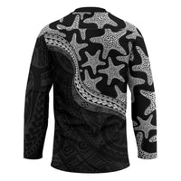Monotone Polynesian Starfish Unique Pattern Hockey Jersey LT01 - Polynesian Pride