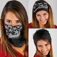 Monotone Polynesian Starfish Unique Pattern Neck Gaiter
