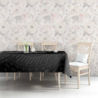 Monotone Polynesian Starfish Unique Pattern Tablecloth LT01 - Polynesian Pride