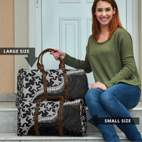 Monotone Polynesian Starfish Unique Pattern Travel Bag LT01 - Polynesian Pride