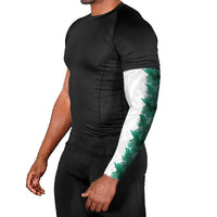 Hawaii Tropical Leaves Arm Sleeves Polynesian Pattern