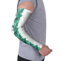 Hawaii Tropical Leaves Arm Sleeves Polynesian Pattern