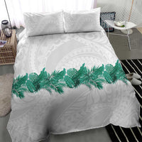 Hawaii Tropical Leaves Bedding Set Polynesian Pattern