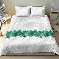 Hawaii Tropical Leaves Bedding Set Polynesian Pattern