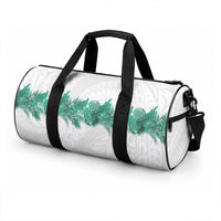 Hawaii Tropical Leaves Duffle Bag Polynesian Pattern