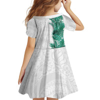 Hawaii Tropical Leaves Family Matching Summer Maxi Dress and Hawaiian Shirt Polynesian Pattern