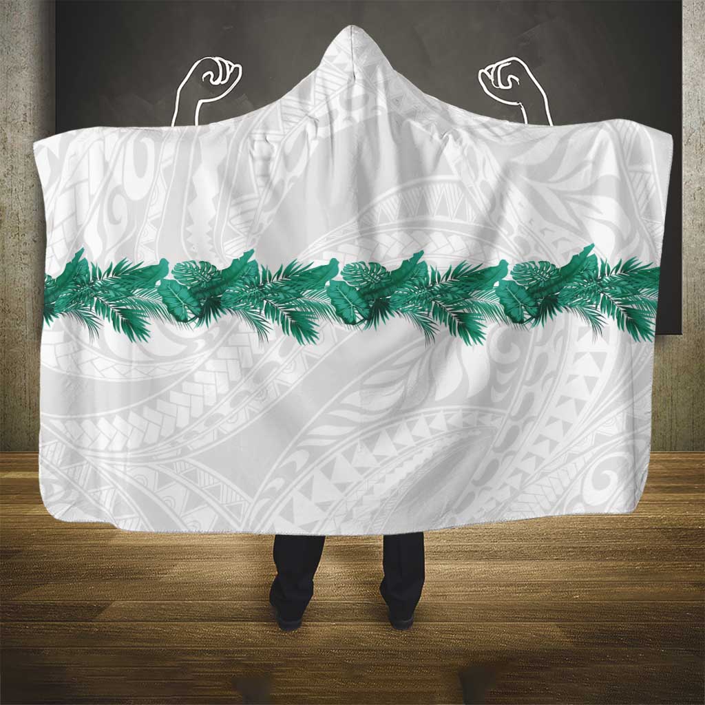 Hawaii Tropical Leaves Hooded Blanket Polynesian Pattern LT01 - Polynesian Pride