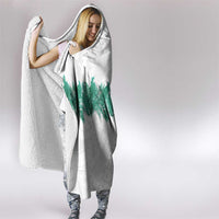 Hawaii Tropical Leaves Hooded Blanket Polynesian Pattern LT01 - Polynesian Pride