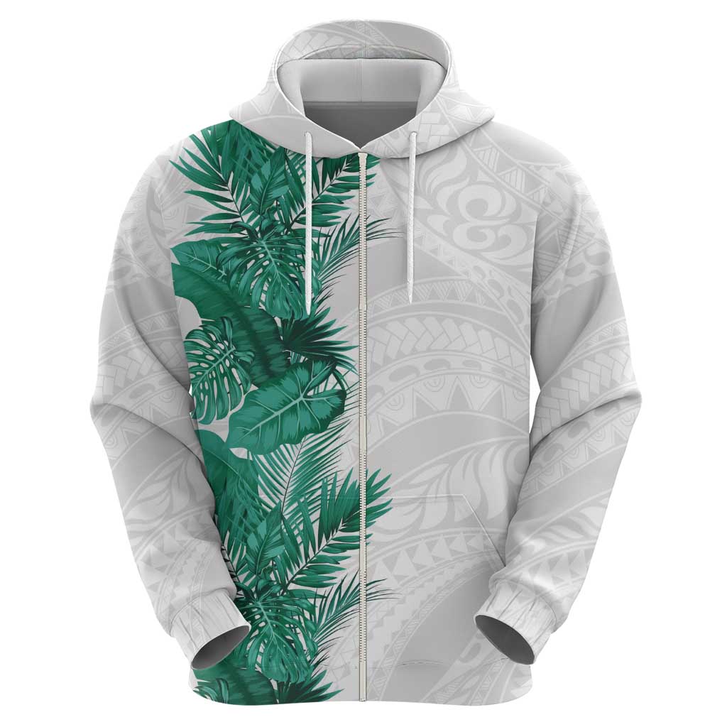 Hawaii Tropical Leaves Hoodie Polynesian Pattern LT01 - Polynesian Pride