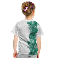 Hawaii Tropical Leaves Kid T Shirt Polynesian Pattern LT01 - Polynesian Pride