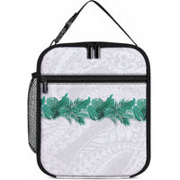 Hawaii Tropical Leaves Lunch Bag Polynesian Pattern