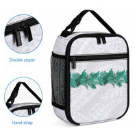 Hawaii Tropical Leaves Lunch Bag Polynesian Pattern