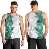Hawaii Tropical Leaves Men Tank Top Polynesian Pattern LT01 - Polynesian Pride