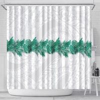 Hawaii Tropical Leaves Shower Curtain Polynesian Pattern LT01 - Polynesian Pride