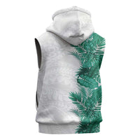 Hawaii Tropical Leaves Sleeveless Hoodie Polynesian Pattern LT01 - Polynesian Pride