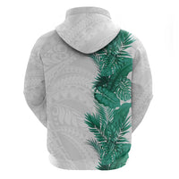 Hawaii Tropical Leaves Zip Hoodie Polynesian Pattern LT01 - Polynesian Pride