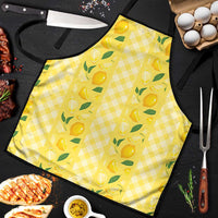 Hawaii Lemon Palaka Apron Striped Stylized LT01 Yellow - Polynesian Pride